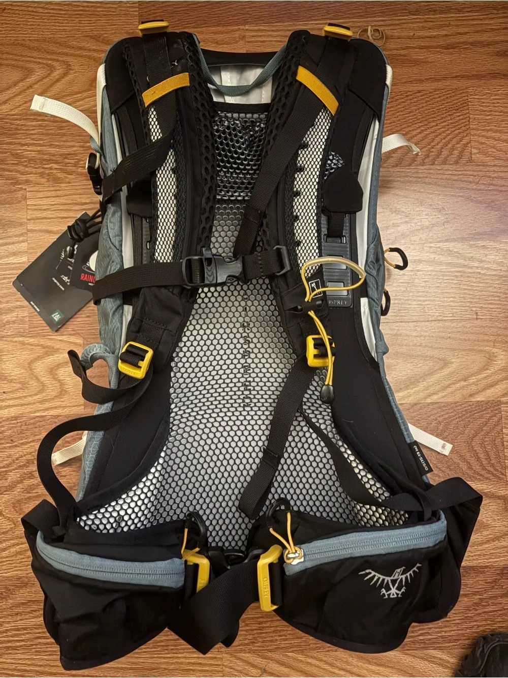 OSPREY Sirrus 24 Backpack in Light Gray and Black womens large